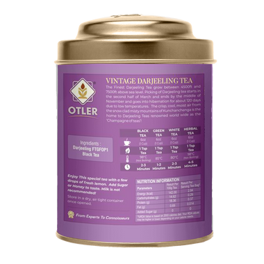 Vintage Darjeeling Black Tea | Tin 100g
