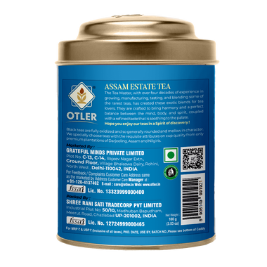 Assam Estate Black Tea | Tin 100g