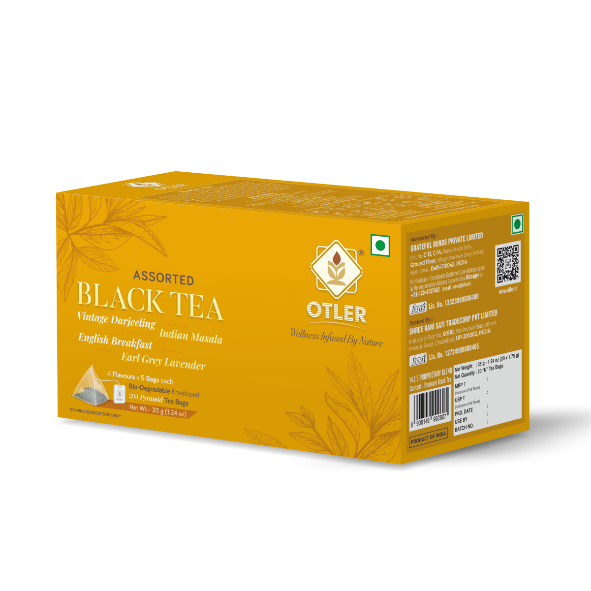 Assorted Black Tea | 20 Tea Bags