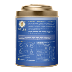 Butterfly Pea Blue Herbal Tisane | Tin | 25 Tea Bags