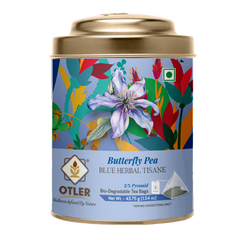 Butterfly Pea Blue Herbal Tisane | Tin | 25 Tea Bags