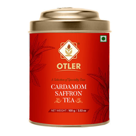 Masala Cardamom Saffron | Black Tea | Tin 100g