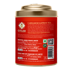 Masala Cardamom Saffron | Black Tea | Tin 100g