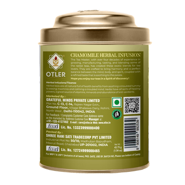 Chamomile Herbal Infusion | Tin | 25 Tea Bags