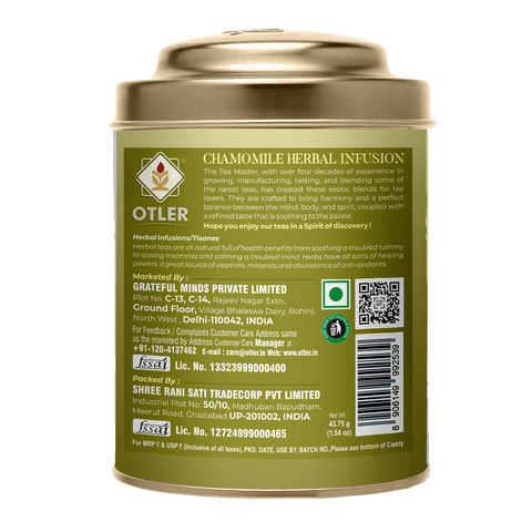 Chamomile Herbal Infusion | Tin | 25 Tea Bags