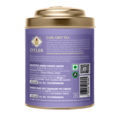 Earl Grey Black Tea | Tin 100g