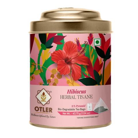 Hibiscus Herbal Tisane | Tin | 25 Tea Bags