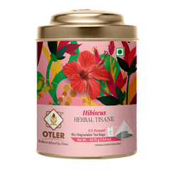 Hibiscus Herbal Tisane | Tin | 25 Tea Bags