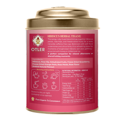 Hibiscus Herbal Tisane | Tin | 25 Tea Bags