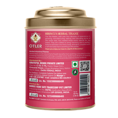 Hibiscus Herbal Tisane | Tin | 25 Tea Bags