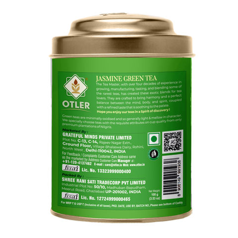 Jasmine Green Tea | Tin | 100g
