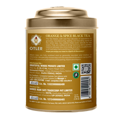 Orange & Spice Black Tea | Tin | 25 Tea Bags