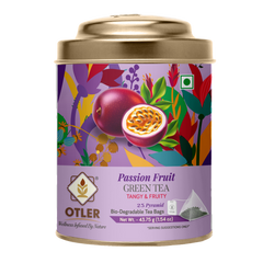 Passion Fruit Green Tea | Tin | 25 Tea Bags