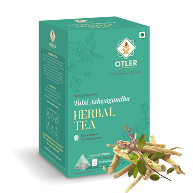 Tulsi  Ashwagandha Herbal Tea | 20 Tea Bags