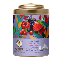 Very Berry Green Tea | Tin | 25 Tea Bags