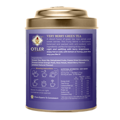 Very Berry Green Tea | Tin | 25 Tea Bags