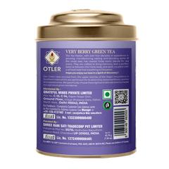 Very Berry Green Tea | Tin | 25 Tea Bags